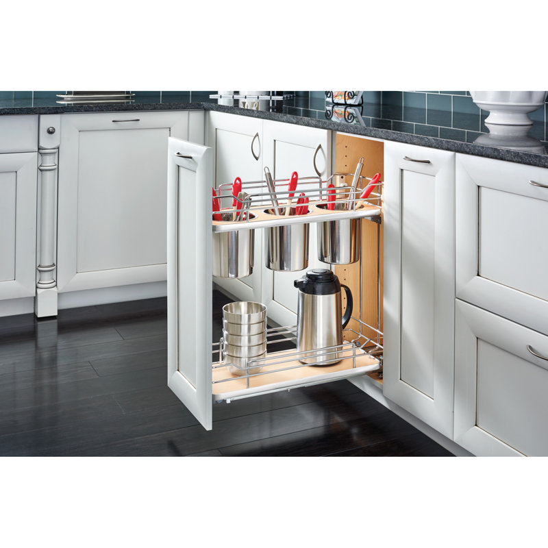 RevAShelf 2 Tier Utility Organizer Pull Out Pantry Wayfair